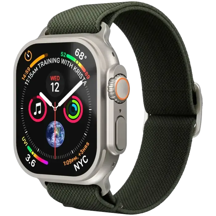 Classic Nylon Loop 44, 45, 46, 49mm One Size, Olive