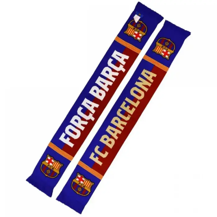 FC Barcelona Double Knitted Scarf N33 5004BUD33 - Kolor: wielokolorowy