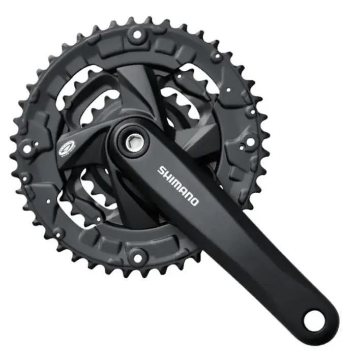 SHIMANO FCM371 crankset 48x36x26 black