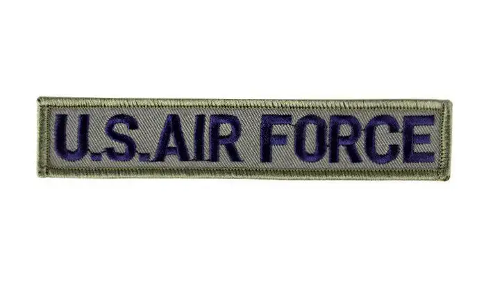 FOSTEX – 3D Patch – U.S. Air Force (Stripe) – Green