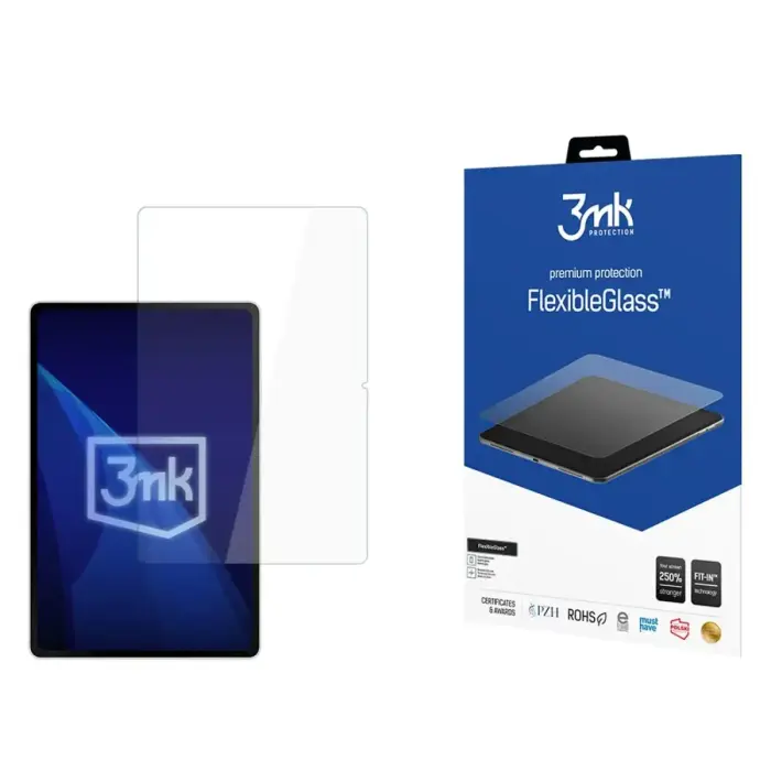 Hibrīdglāze 3mk FlexibleGlass Samsung Galaxy Tab S10 FE+ – līdz 15"