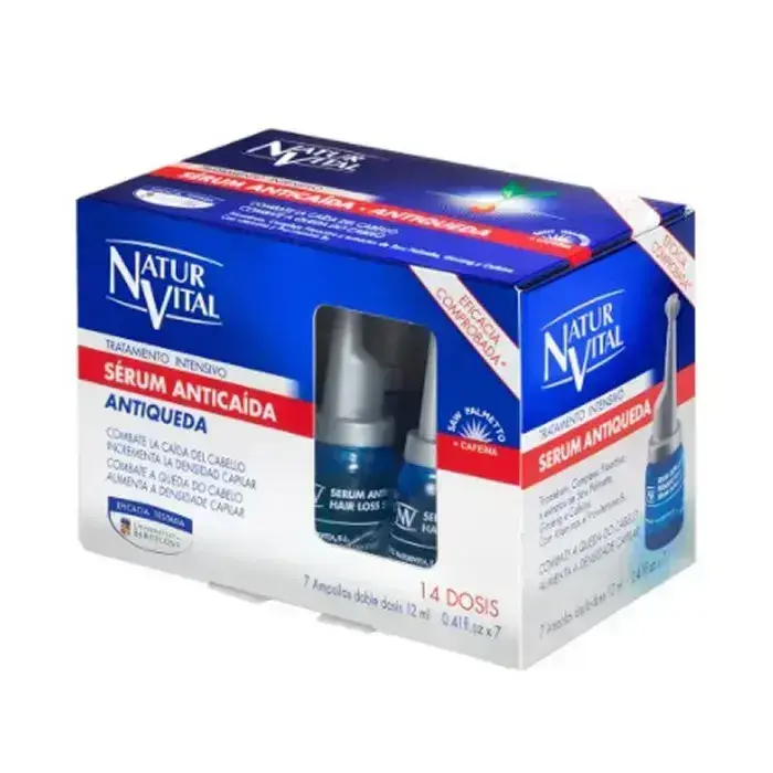 Naturvital Juuste väljalangemise vastane seerum Intensiivne hooldus ampullides 7x12ml