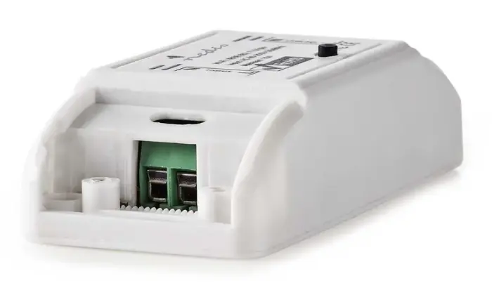 NEDIS Wi-Fi išmanus spínač pro elektrický obvod/ 10A/ Android/ iOS/ Nedis® SmartLife/ baltas