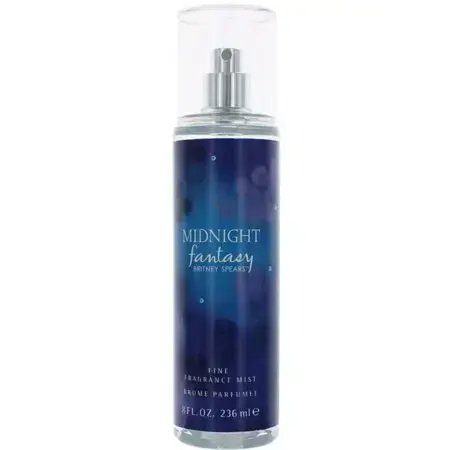 Britney Spears Midnight Fantasy naistele, 8 Oz kehasprei