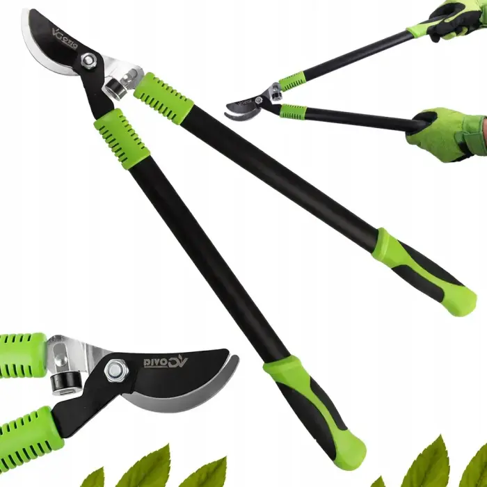 Anvil-type branch pruner – garden shrubber shears – strong hand-held DIVODV