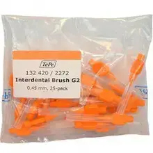 TePe Interdental Brush Normal (0.45 mm orange, 25 pcs)
