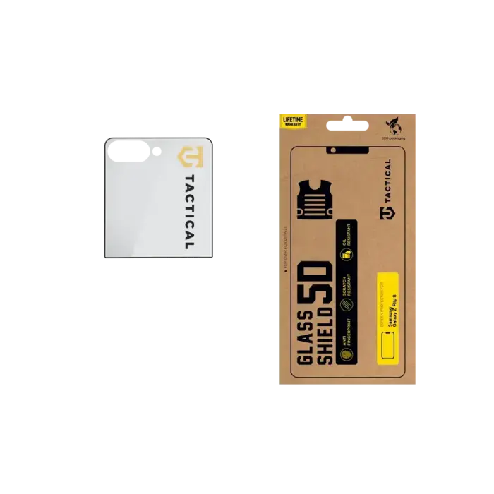 Tactical Glass Shield 5D (Outer) aizsargstikls telefona ekrānam Samsung Galaxy Z Flip 8 (F776)