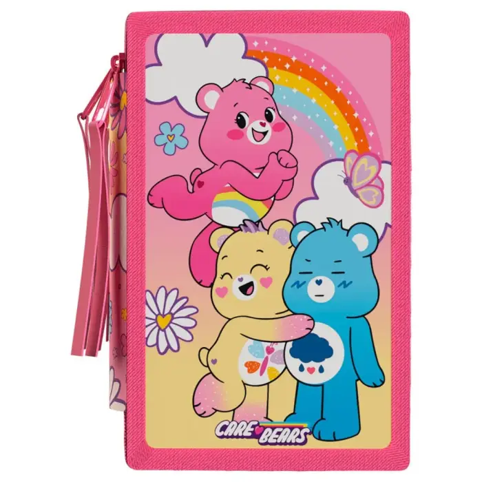 Care Bears trīsstāvu zīmuļu maciņš 39gb