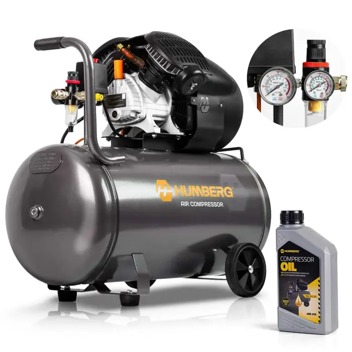 Humberg HM-257 õli õhukompressor 100L 8 bar