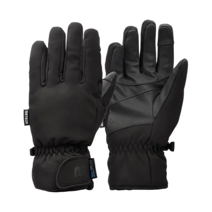 Meteor Snorra winter gloves black 17737-17738-17739-17740 - Feature: L
