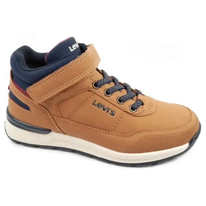 Levi's Sierra children's high-top brown sports jalatsid with velcro, suurus 33