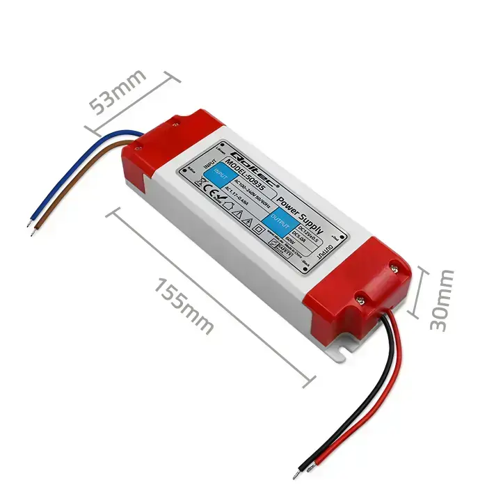 Qoltec LED Driver IP20 60W | 12V | 5A Photo