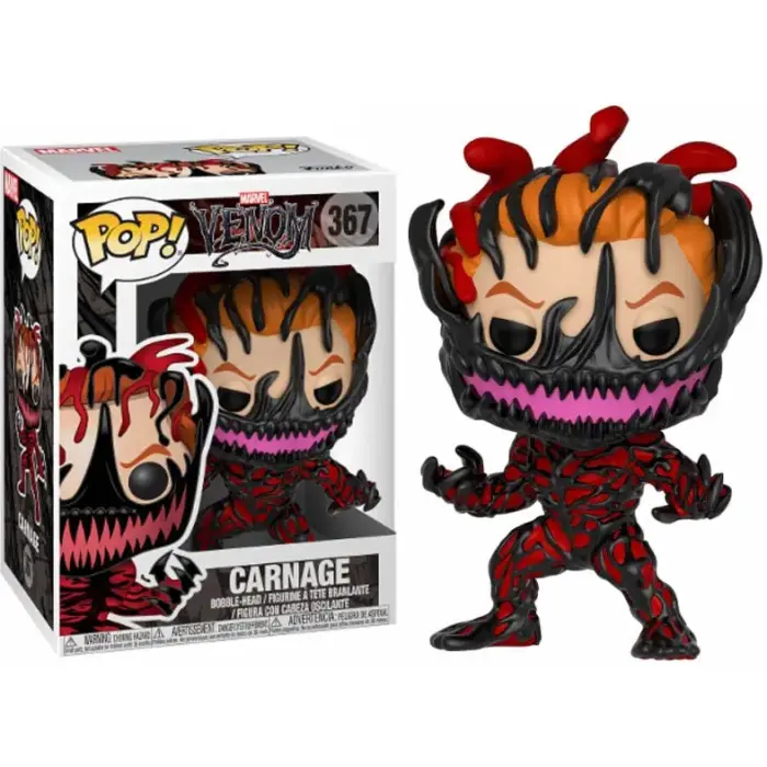 Funko POP figure Marvel Venom Carnage Cletus Kasady