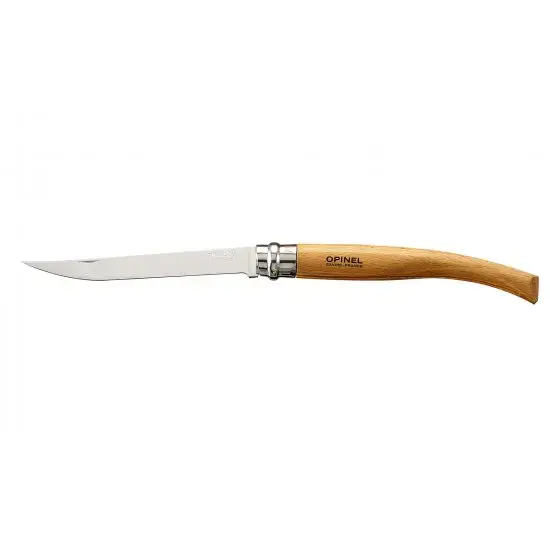Opinel Slim dižskābarža koka nerūsējošā tērauda nazis Nr 12