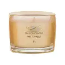 Yankee Candle Vanilla Cupcake votiivküünal klaasis 37.0g