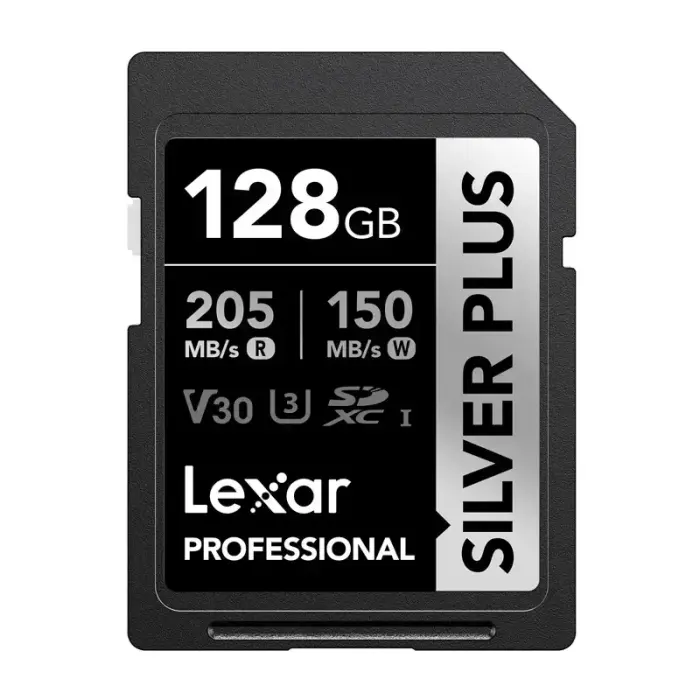 Карта памяти Lexar Professional SILVER PLUS SDXC 128GB