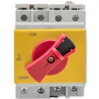 Qoltec DC isolator with locking function | Main switch | 1200V | 32A | 8kV | 4P Photo