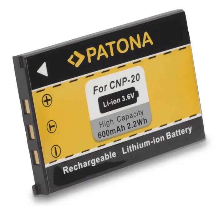 PATONA Aku Casio NP-20 600mAh