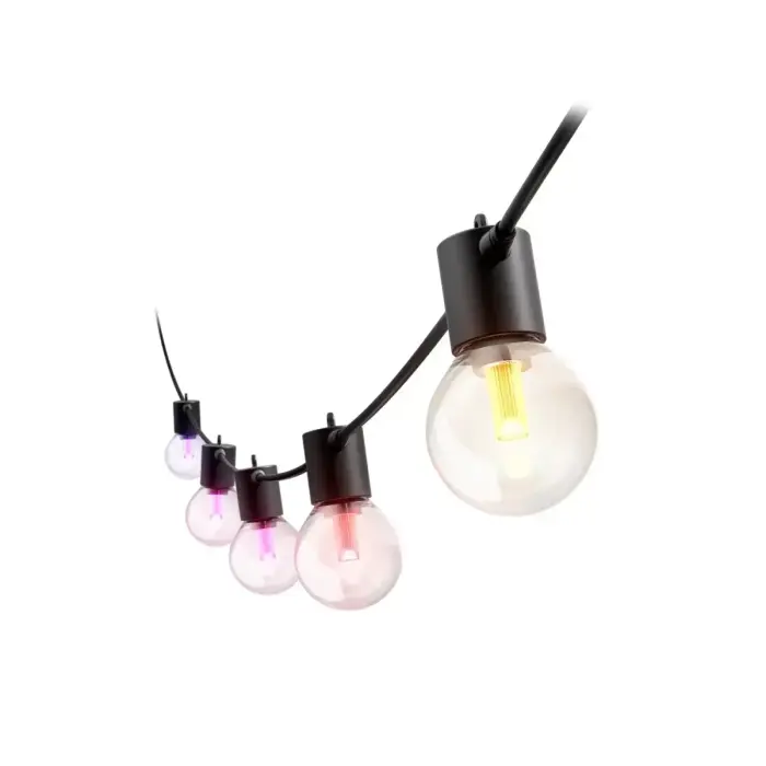 Philips Festavia Globe Outdoor Lichterkette, 14m / 929004581901 Black