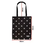 Shopping bag Wonder pattern 3 black Фото num