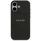 Guess Grained Ring MagSafe vāks iPhone 17 - Melns — Foto 3