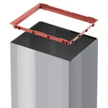 Big-Box Refuse Bin Swing L, 35L, silver Photo