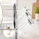 Double-decker stand-up dishwasher drainer — Photo 10