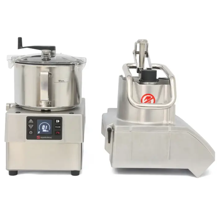 Sammic CK-45V Multifunctional Vegetable Cutter and Emulsifier, 5.5 L, 1500W
