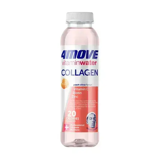 4MOVE Collagen Vitamin Water with Zinc and Sweeteners, 0.556L, PET (DEP)