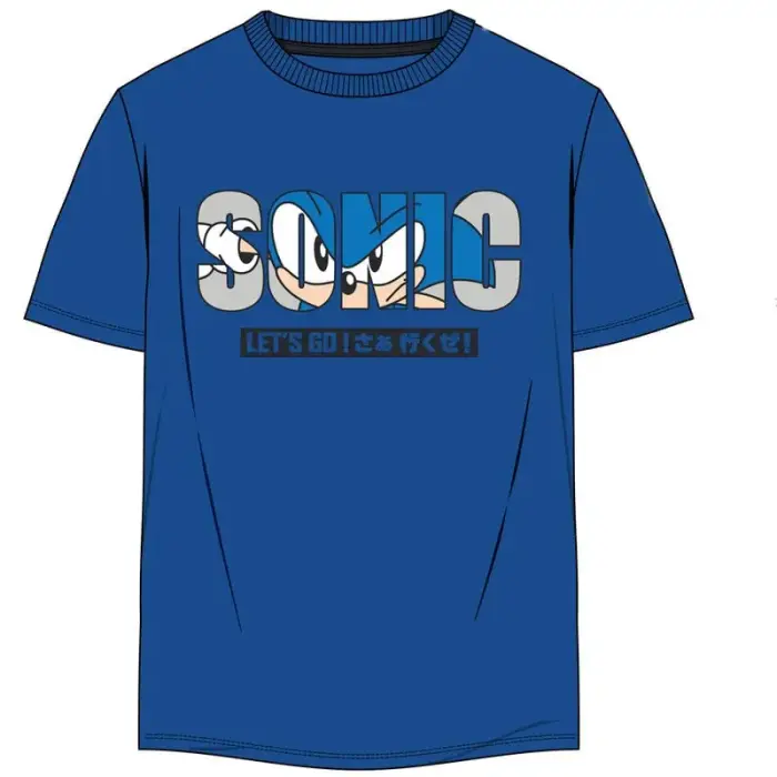Sonic The Hedgehog täiskasvanute T-särk