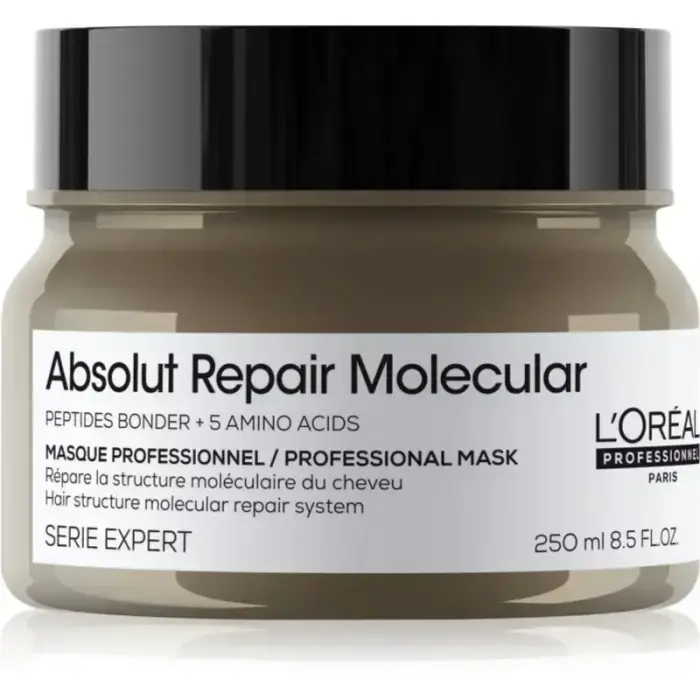 L’oréal Professionnel Absolut Repair Molecular profesionālā koncentrētā izskalojamā maska 250ml