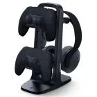 Spigen Universal Game Controller & Headset Stand, black — Photo 1