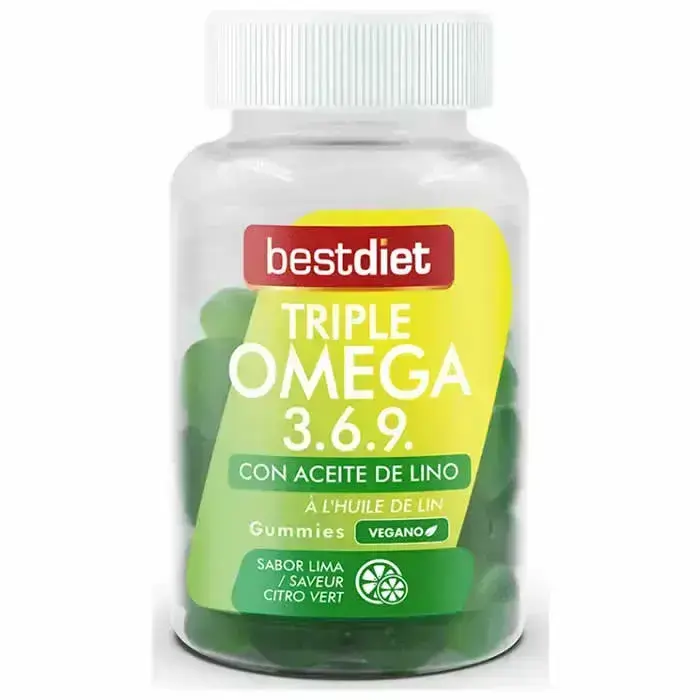 Best Diet Triple Omega 3.6.9 60 geelkommi