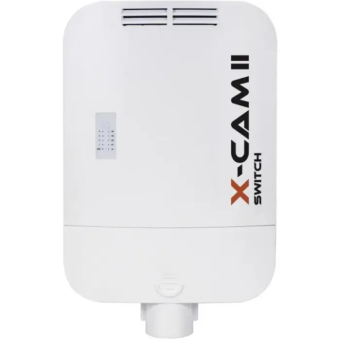 Optiskais PoE komutators Camsat X-CAM II PoE+ 4F TX13, 12 V, TX 1310 / RX 1550