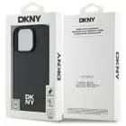 DKNY iPhone 16 Pro 6.3" Hard Case - Black Repeat Pattern Stack Logo MagSafe — Photo 8