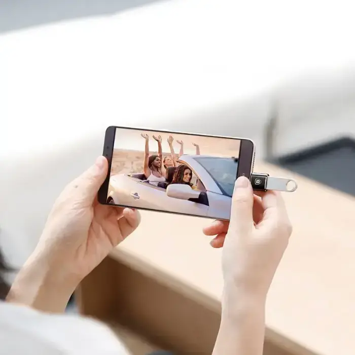 Baseus USB to USB Type-C Adapter 2.4A (Black) Photo