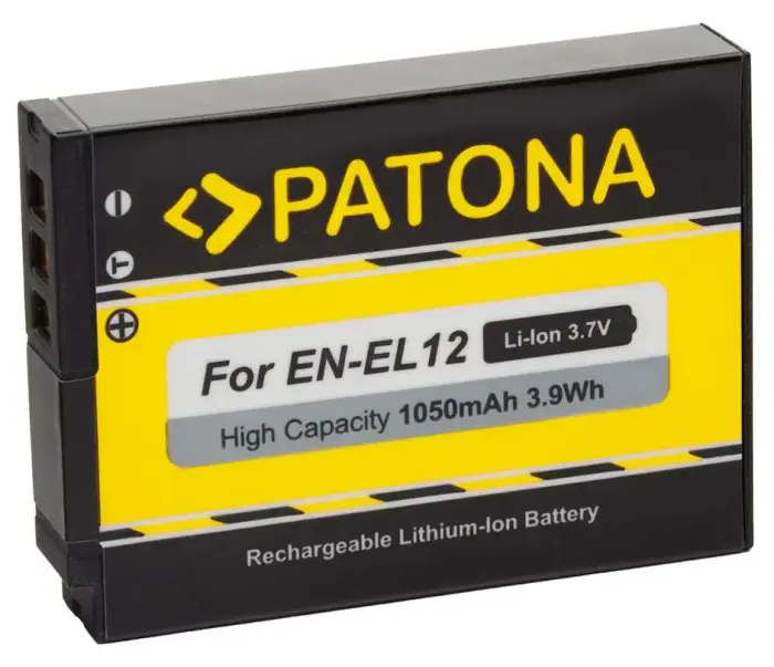 PATONA Aku Nikon EN-EL12 1050mAh