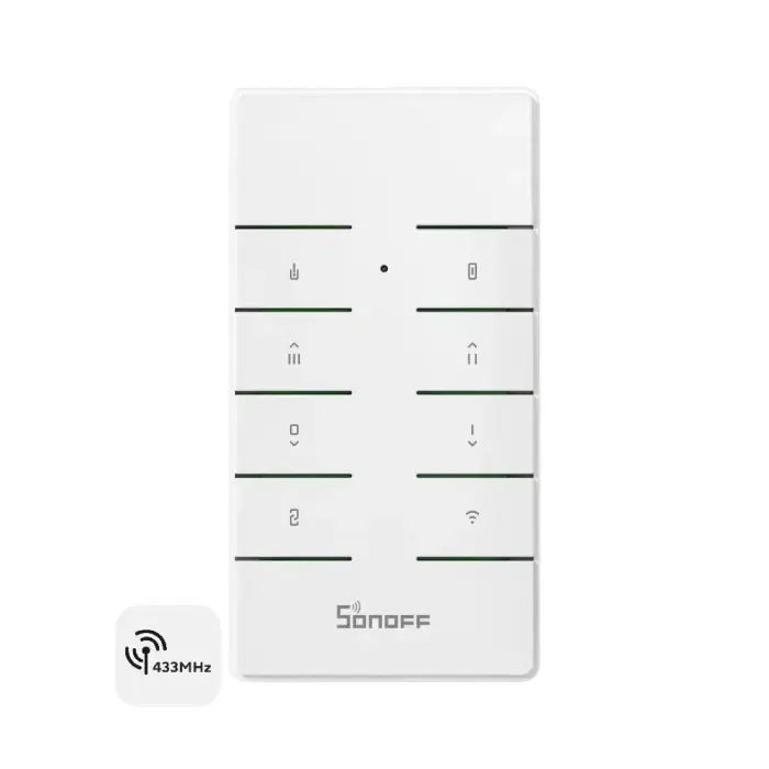 Sonoff RM433R2 kaugjuhtimispult, 8 nuppu