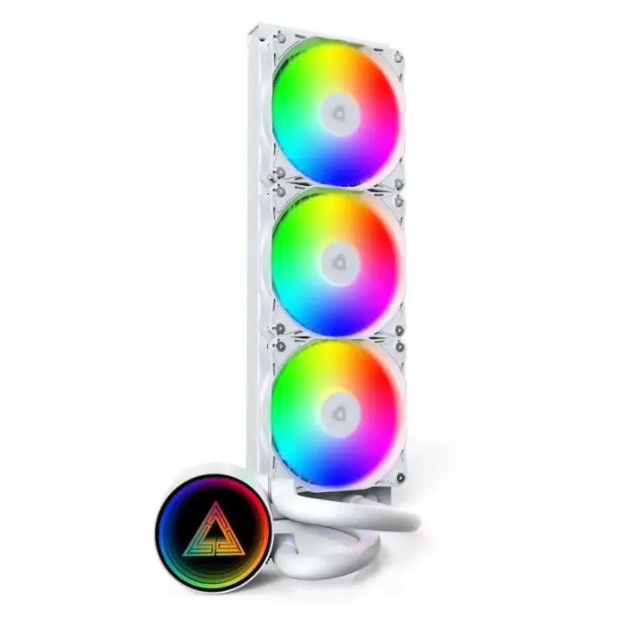 Montech Water cooling LightFlow ARGB 360 / LIGHTFLOW ARGB 360 (W) White XL