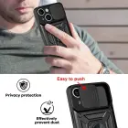 Slide Camera Armor dėklas iPhone 17 juodas — Nuotrauka 8