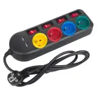 MACLEAN POWER STRIP 4 OUTLETS 2XUSB MCE229B — Foto 5