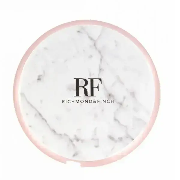 Richmond&Finch USB-C Retractable Cable – White Marble