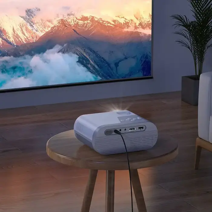 Projector HD Ready Hoco with Android software Wi-Fi Bluetooth 720P DT2 white Photo