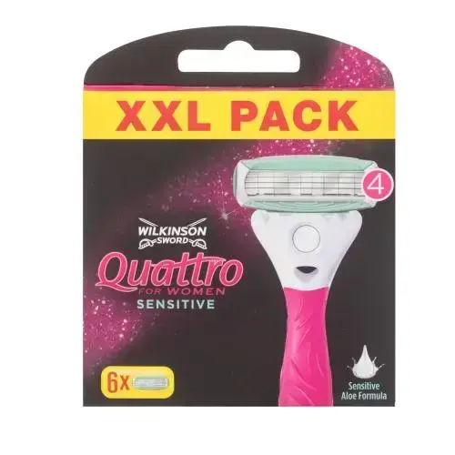 Wilkinson Sword Sensitive naiste 4 teraga raseerijapead (6 tk)