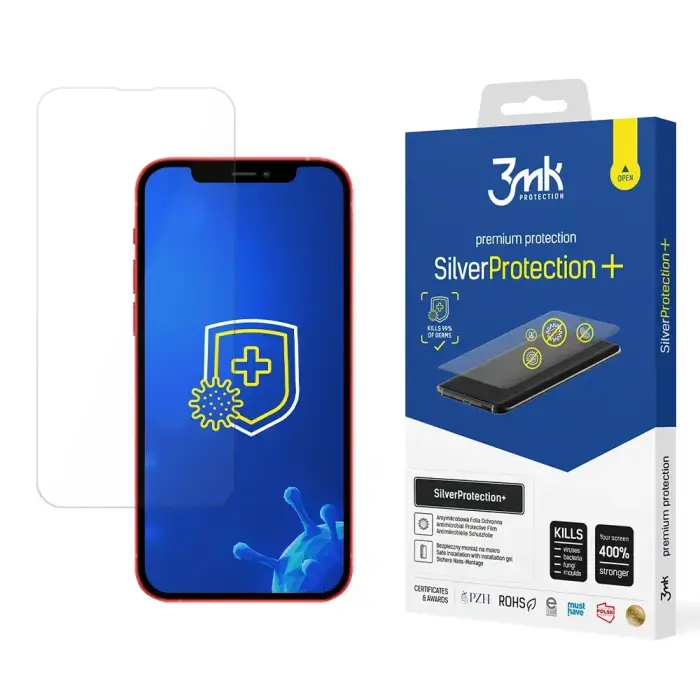 3mk SilverProtection+ Screen Protector for Apple iPhone 13