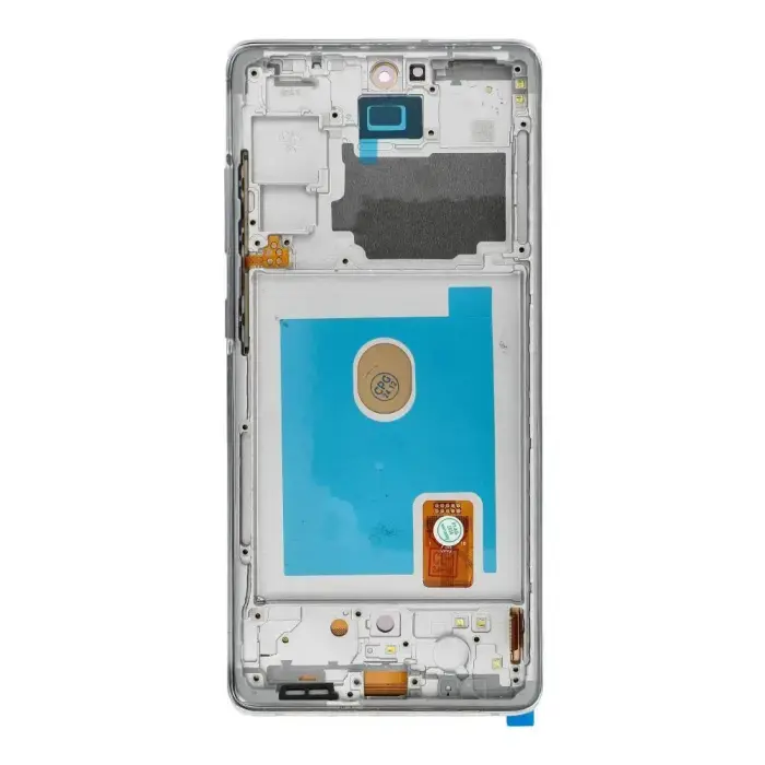 FixCell LCD OLED Display with Frame for Samsung S20 FE, White