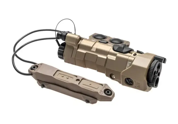MAWL-C1 Metal Version LED + Red + IR Laser (Dark Earth)