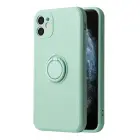 Vennus Silicone Ring Case for iPhone 14 Plus, Mint — Photo 1