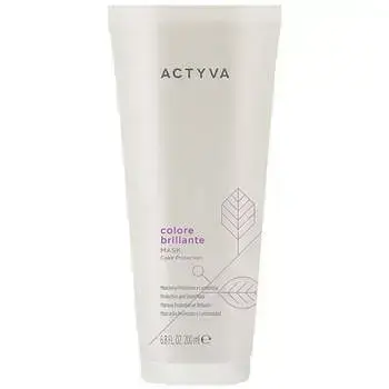 Kemon Actyva Colore Brillante Protection and Shine Mask - Posilující maska pro lesk a ochranu barvených vlasů 1000ml