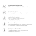 Baseus Heyo rotary timer electronic timer black timer (ACDJS-01) Фото num